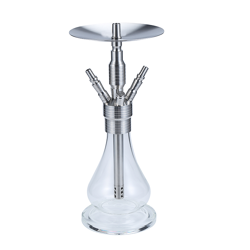 Luxury Stainless Steel Hookah 4 Hoses Buy Hookahs Shisha Stainless